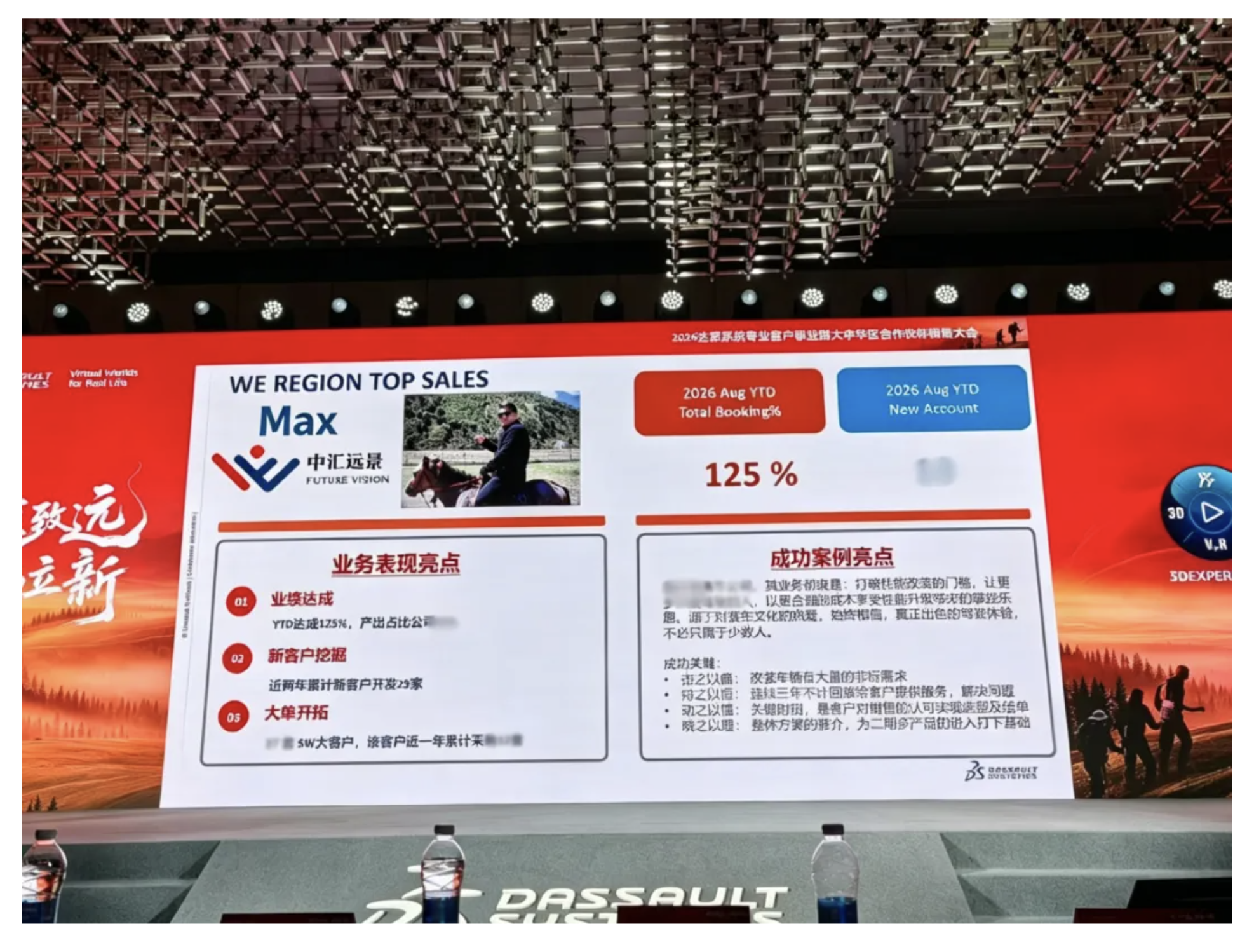 载誉前行｜中汇远景亮相2026达索系统大中华区合作伙伴大会，斩获多项重磅荣誉
